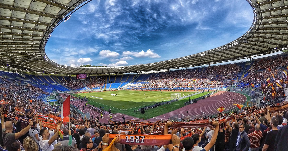 fussballstadion jeder mensch ist auf seine art eitel